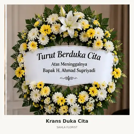 Krans Bunga Duka Ngaliyan